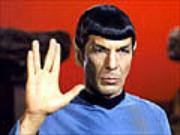 Spock greets other Vulcans